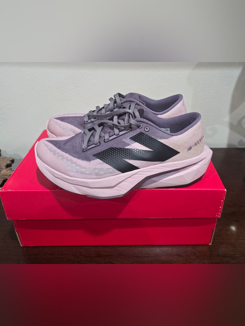 New Balance Women's Sneakers - Lavender, Light Pink & Black Accents